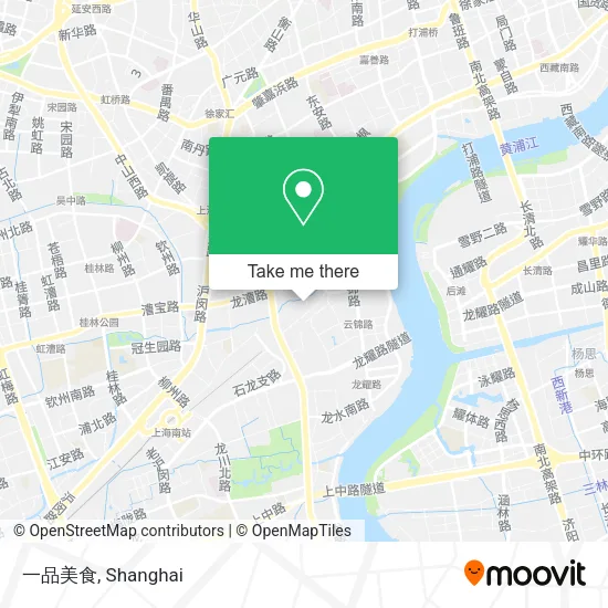 一品美食 map