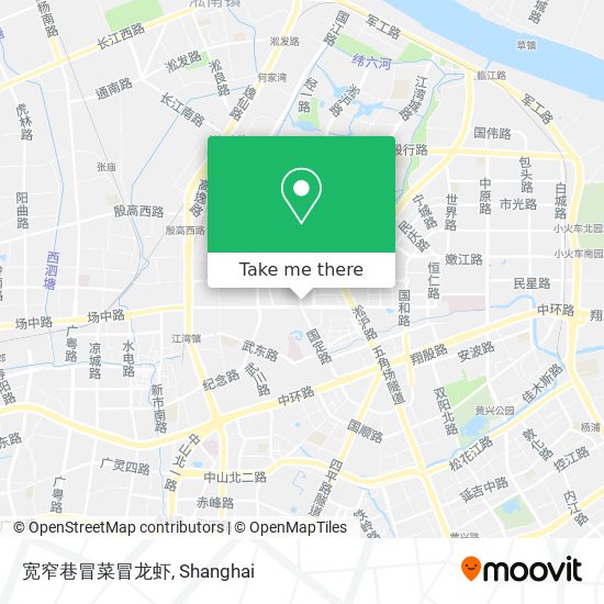 宽窄巷冒菜冒龙虾 map