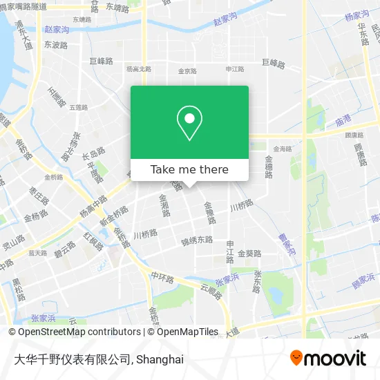 大华千野仪表有限公司 map