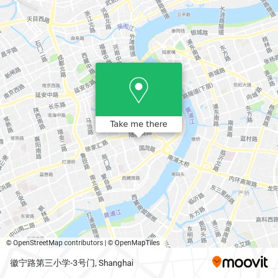 徽宁路第三小学-3号门 map