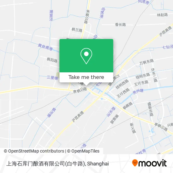 上海石库门酿酒有限公司(白牛路) map
