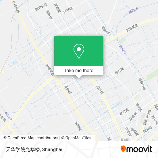 天华学院光华楼 map