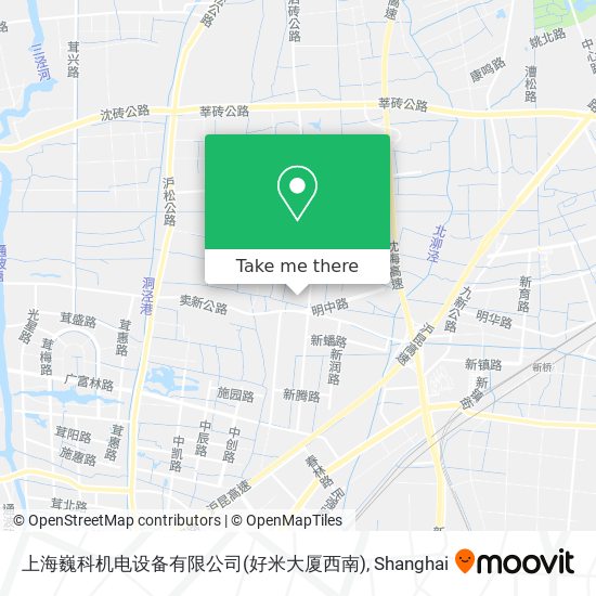 上海巍科机电设备有限公司(好米大厦西南) map