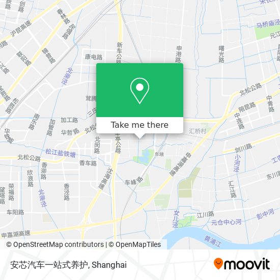 安芯汽车一站式养护 map