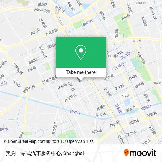 美驹一站式汽车服务中心 map
