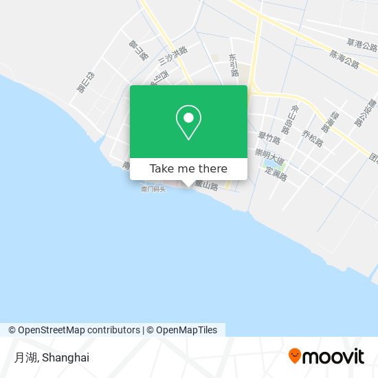 月湖 map