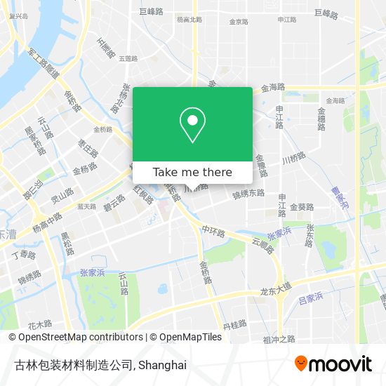 古林包装材料制造公司 map