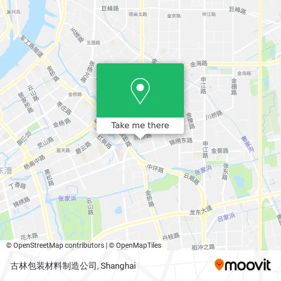 古林包装材料制造公司 map