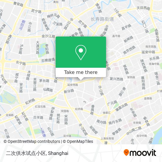 二次供水试点小区 map