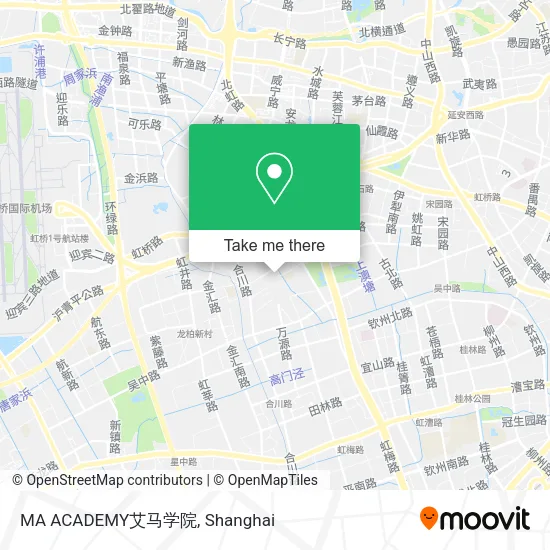 MA ACADEMY艾马学院 map