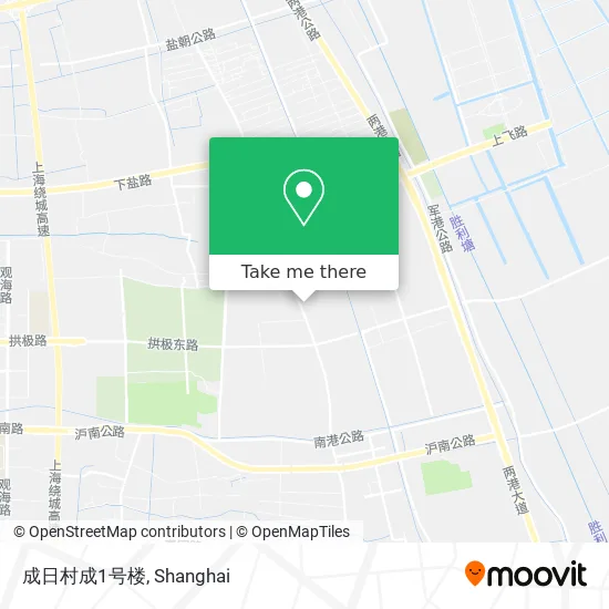 成日村成1号楼 map