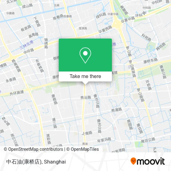 中石油(康桥店) map