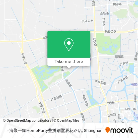上海聚一家HomeParty叠拼别墅辰花路店 map