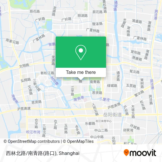 西林北路/南青路(路口) map