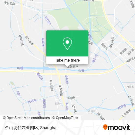 金山现代农业园区 map