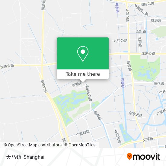 天马镇 map