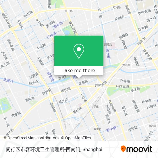 闵行区市容环境卫生管理所-西南门 map