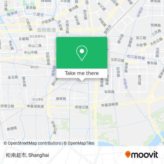 松南超市 map