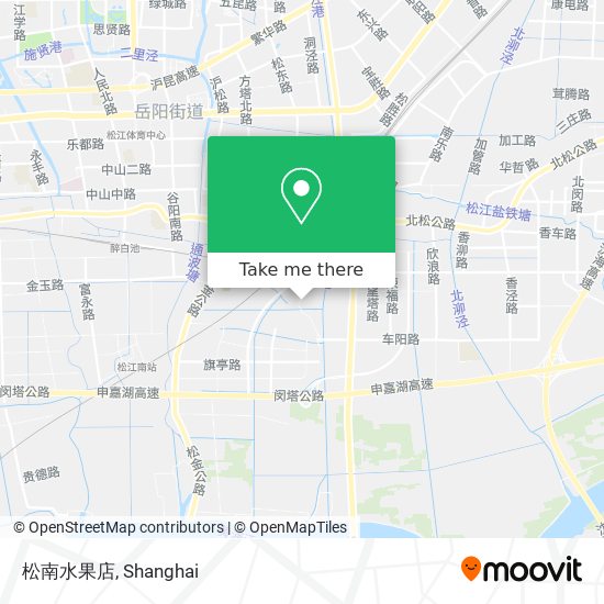 松南水果店 map