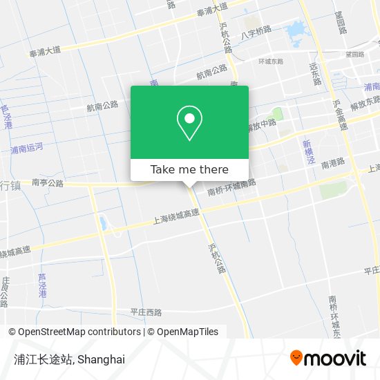 浦江长途站 map