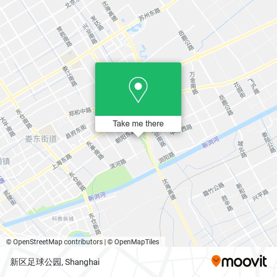 新区足球公园 map