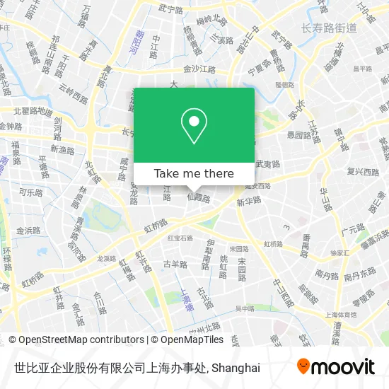 世比亚企业股份有限公司上海办事处 map