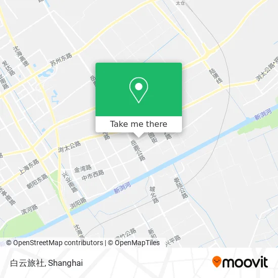 白云旅社 map