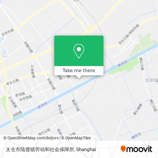 太仓市陆渡镇劳动和社会保障所 map