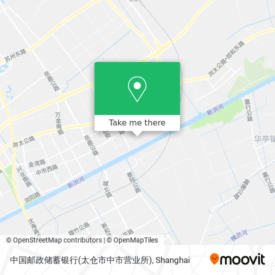 中国邮政储蓄银行(太仓市中市营业所) map