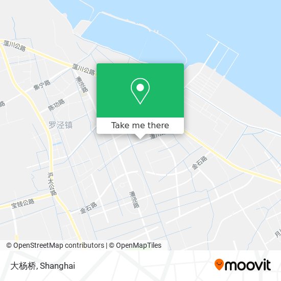 大杨桥 map
