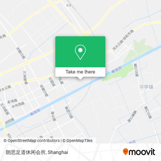 朗思足道休闲会所 map