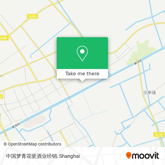 中国梦青花瓷酒业经销 map
