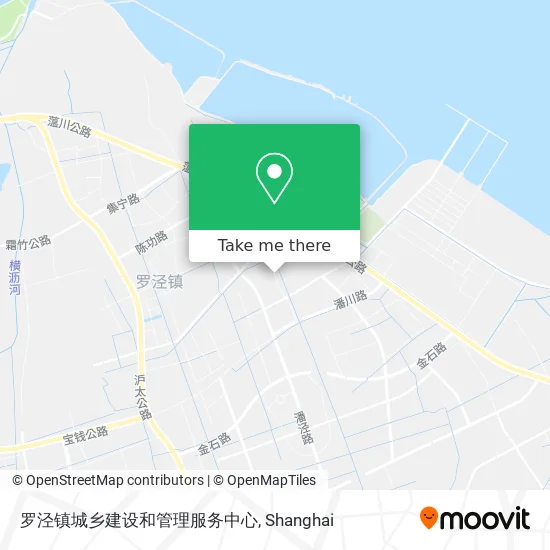 罗泾镇城乡建设和管理服务中心 map