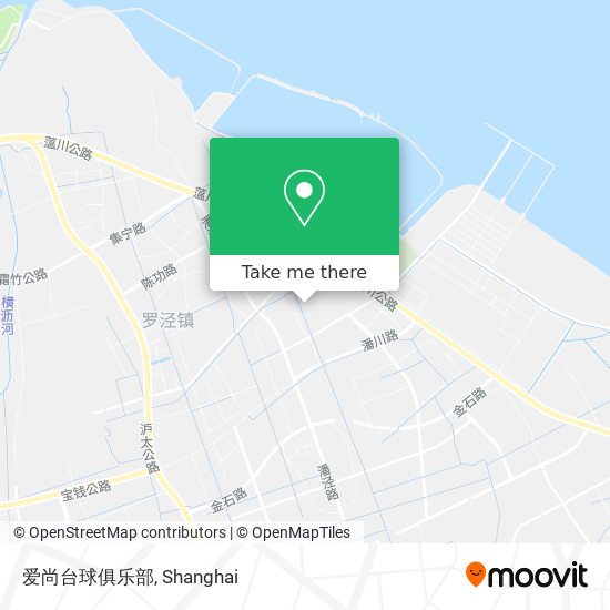 爱尚台球俱乐部 map