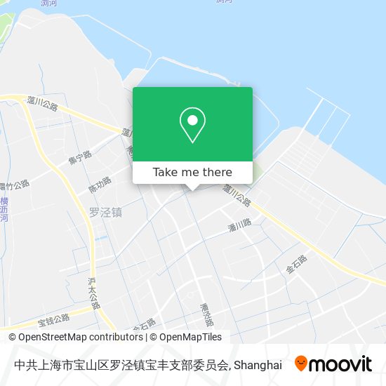 中共上海市宝山区罗泾镇宝丰支部委员会 map