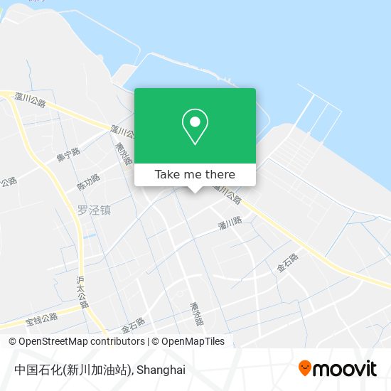 中国石化(新川加油站) map