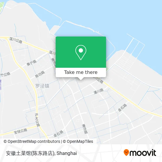 安徽土菜馆(陈东路店) map