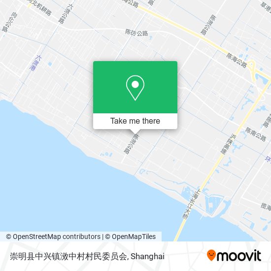 崇明县中兴镇滧中村村民委员会 map
