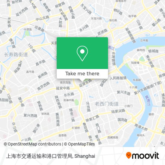 上海市交通运输和港口管理局 map