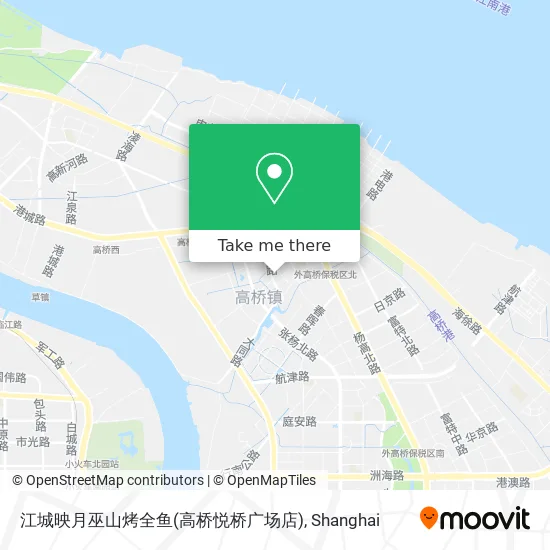 江城映月巫山烤全鱼(高桥悦桥广场店) map