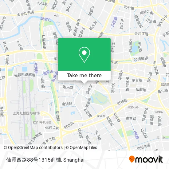 仙霞西路88号1315商铺 map