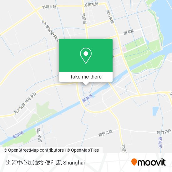 浏河中心加油站-便利店 map