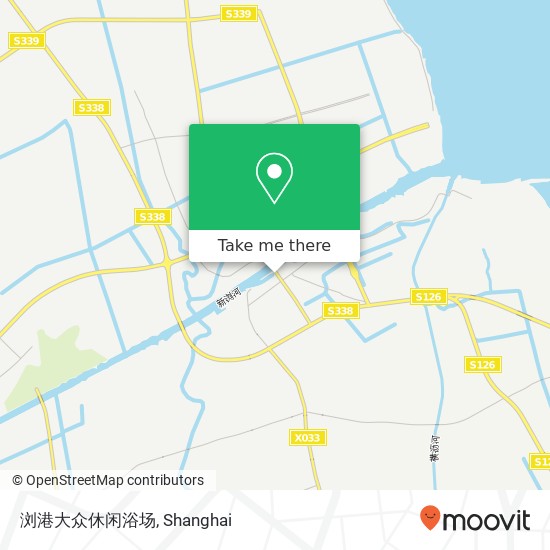 浏港大众休闲浴场 map