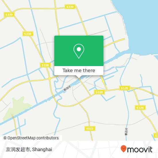 京润发超市 map