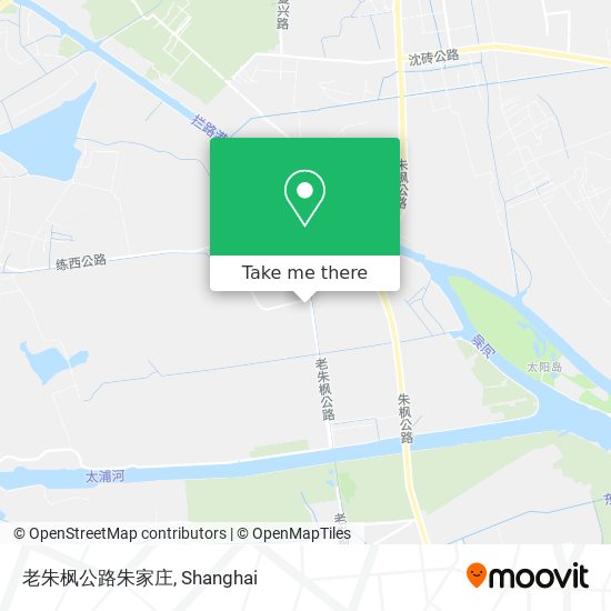 老朱枫公路朱家庄 map