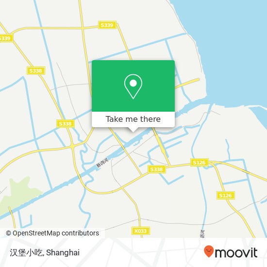 汉堡小吃 map
