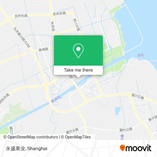 永盛果业 map