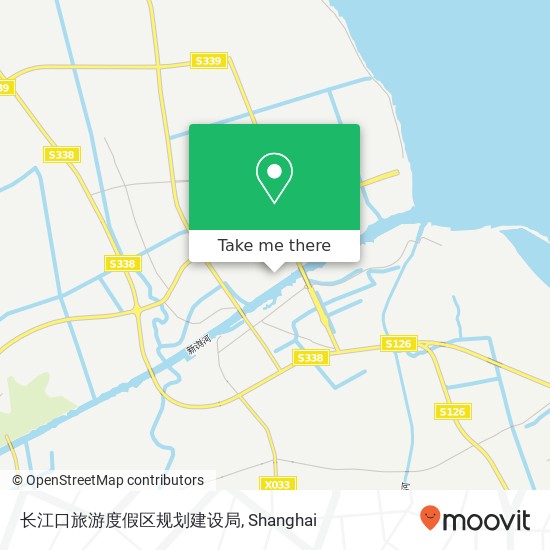 长江口旅游度假区规划建设局 map