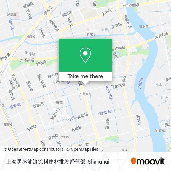 上海勇盛油漆涂料建材批发经营部 map