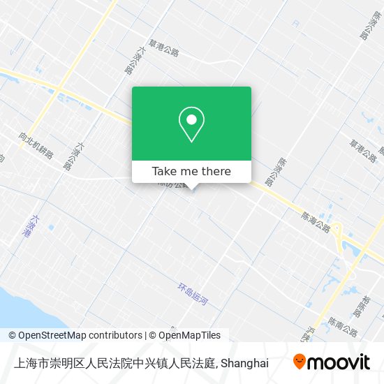 上海市崇明区人民法院中兴镇人民法庭 map